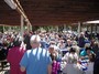 And the seniors just kept a'coming...  (notice the nice new woodwork on the shade structure...